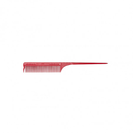 Peine JRL púa pvc resistente J101-red 8.5''