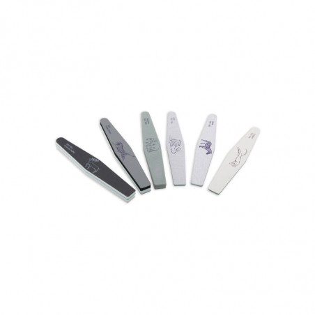 Pack 6 limas especiales Animal Nail Files Asuer