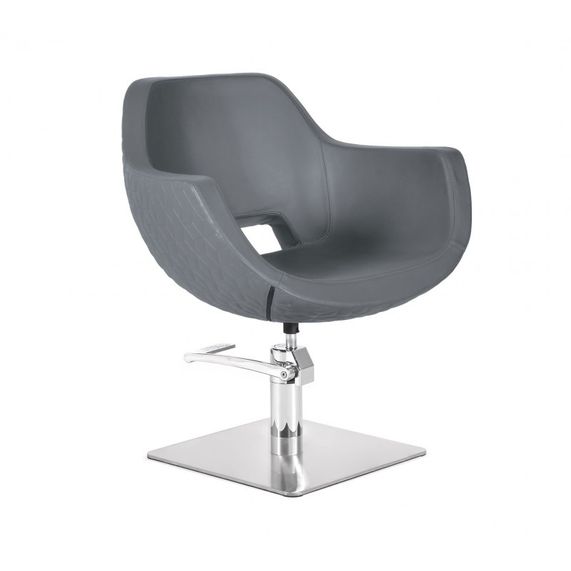 PB ITAMOB10212, Sillón Ayra tocador base cuadrada grafito