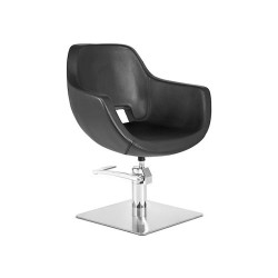 PB ITAMOB10212, Sillón Ayra tocador base cuadrada grafito