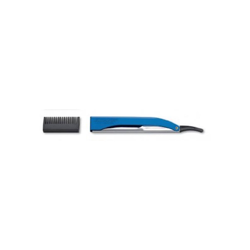 KIE 128 BLUE, Navaja clásica barbería Kiepe azul