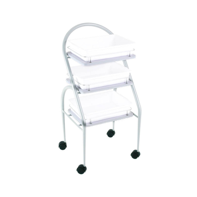 PB ITAMOB10654, Carrito auxiliar Lima 3 bandejas extraíbles