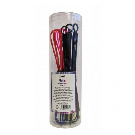 WAD 41446, 6 Batidores tinte colores brix Wad whisk colors