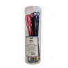 WAD 41446, 6 Batidores tinte colores brix Wad whisk colors