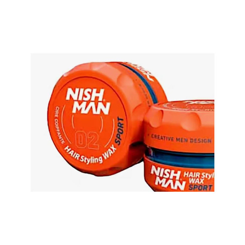 NIN 100-02, Cera peinado Nishman wax sport 02
