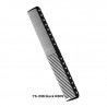 YS-Park YS-336 - K809, Ys-336 peine K809 doble púa carbon black