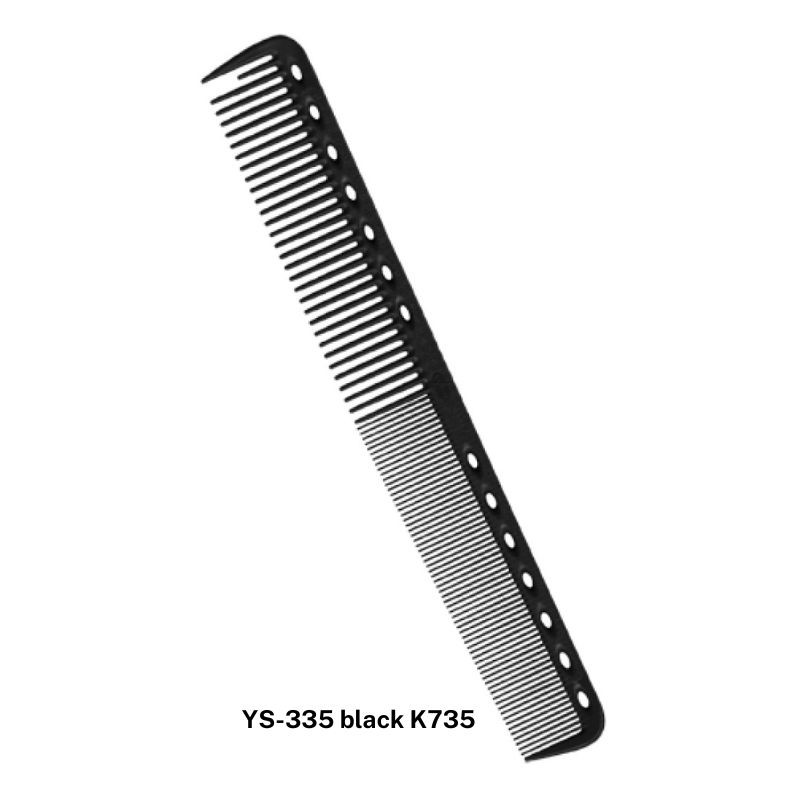 YS-PARK YS-335 K735, YS-335 peine carbon doble YS Park K735 21,5cm black