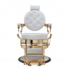 RZBH025.A26, Sillón barbero buzz gold white