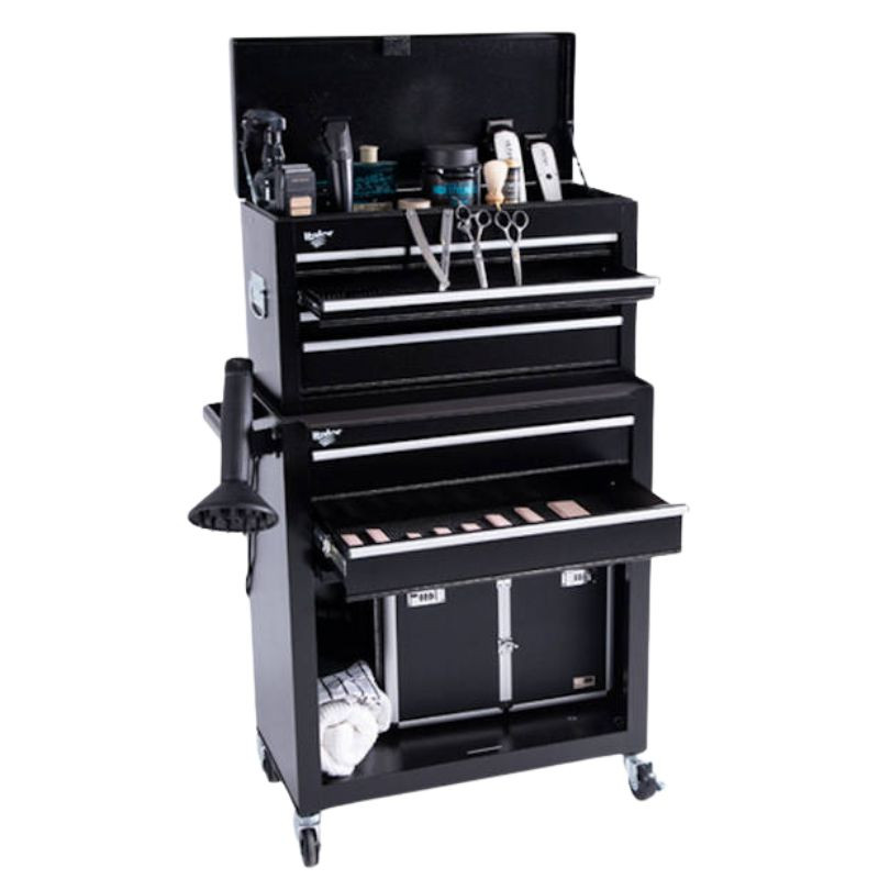 PB ITAMOB11083, Carro auxiliar Stinger perfecto tatuaje, peluquería y barberías
