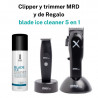 MRD PACK BLACK, trimmer y clipper con regalo blade ice