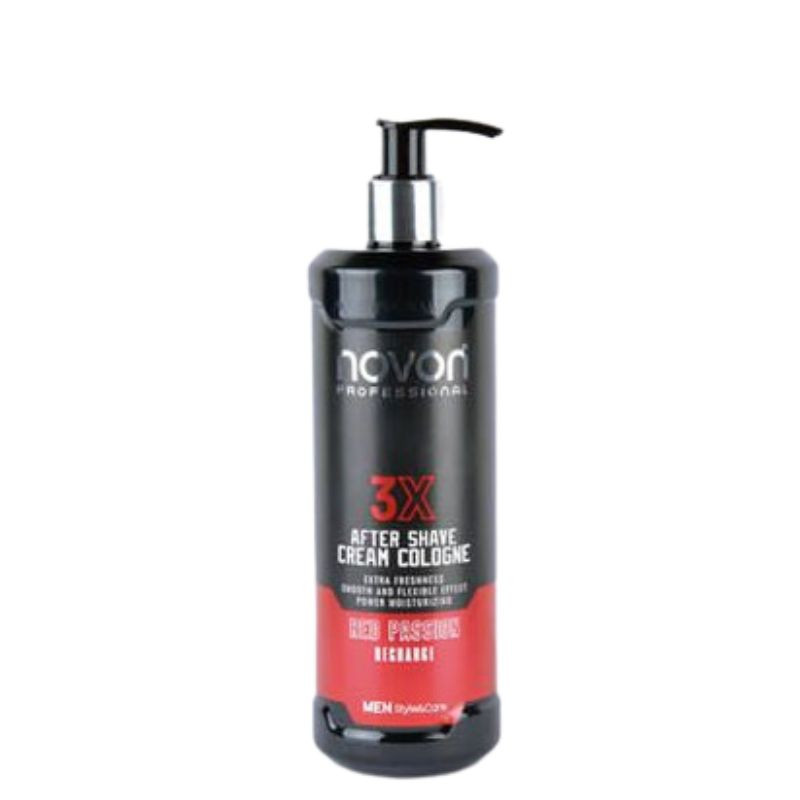PB ZZNOV90052, crema de colonia post afeitado, 3x after shave red passion