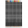PB L3VEL99579, Lapiceros 12 delineadores para cabello ojos cejas y labios Level3