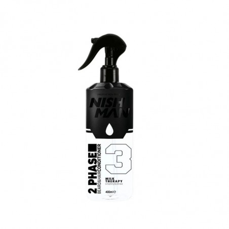 Acondicionador bifásico barba y cabello Nishman 03 Milk Therapy