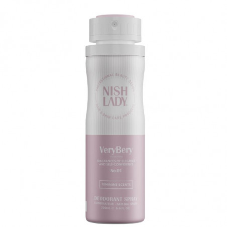 Desodorante VeryBery spray Nishlady 01 200ml