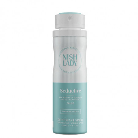 Desodorante Seductive spray Nishlady 02 200ml