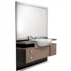 NER FF 7510, Tocador barbería Menspace Sans Cuvette