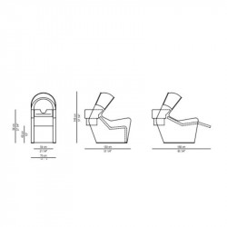 FA 210 S, lavacabezas Chromowash Shiatsu air cromoterapia