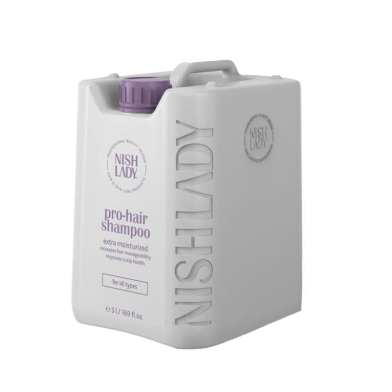 NIY, Champú NishLady colágeno, Champú profesional 5 litros