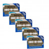 IBN 101 - DOO 101-5, Pack Dorco 5 paquetes de 100 cuchillas enteras Blue doble filo