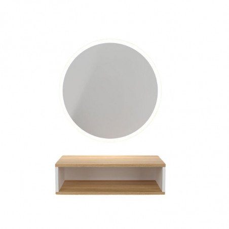 WEO, Espejo redondo tocador con luz led