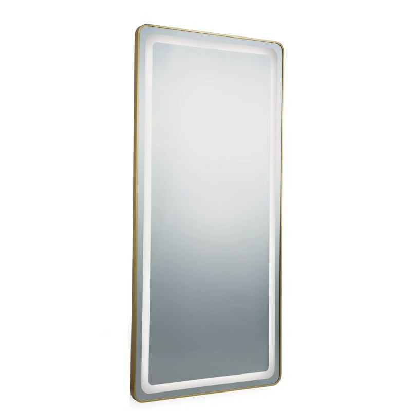 MIY REC CG, Tocador REC con luz led acabado gold
