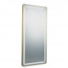 MIY REC CG, Tocador REC con luz led acabado gold