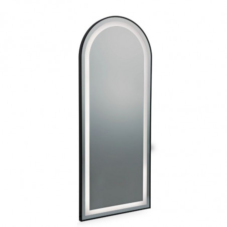 MIY RIM CB, Tocador RIM black con melamina blanca a dos caras