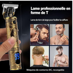 REI X001H72X71, Máquina de contorno DC recargable