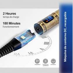 REI X001H72X71, Máquina de contorno DC recargable