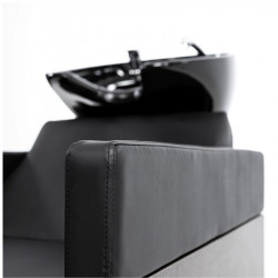 ORL 09201/50, lavacabezas rustik cerámica negra