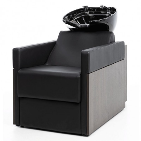 ORL 09201/50, lavacabezas rustik cerámica negra