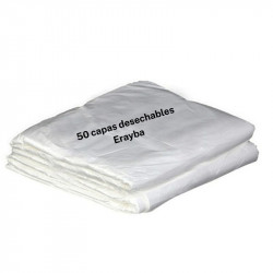 ERA, Capas desechables 50 unds polietileno natural