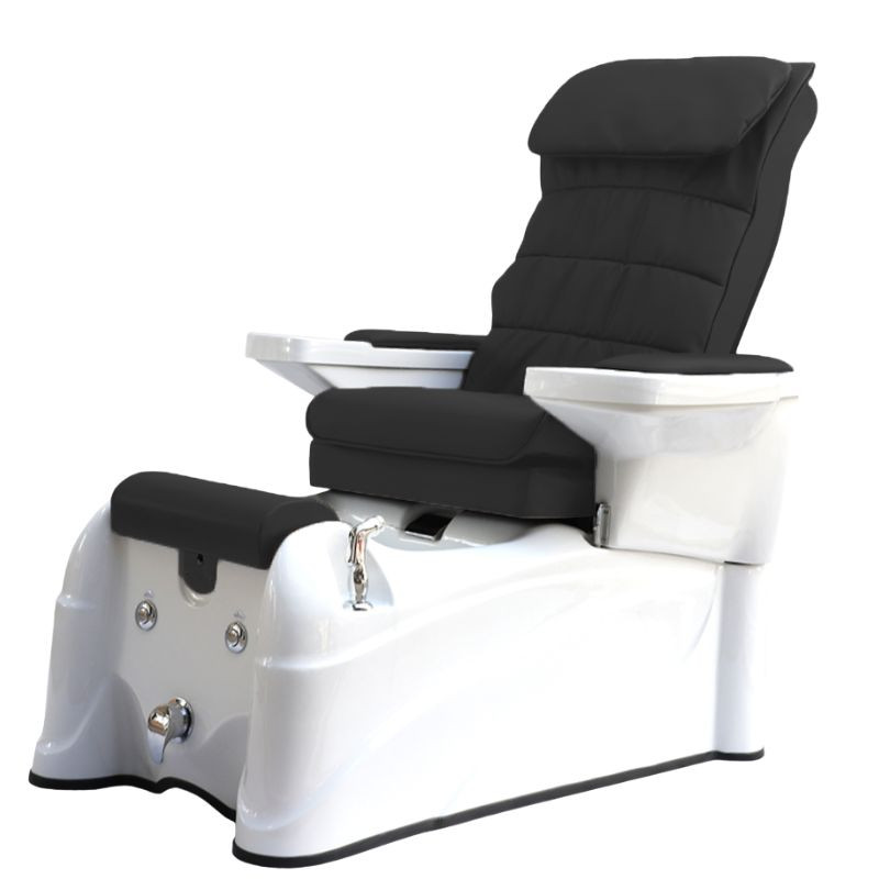 WEO WKS033.2.A12, Sillón Spa Ease con 2 pies motorizados en negro