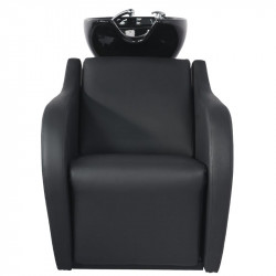 WEO RZMW020.A12.BA12, Lavacabezas Wisp Roll cerámica negra eléctrico