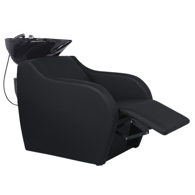 WEO RZMW020.A12.BA12, Lavacabezas Wisp Roll cerámica negra eléctrico