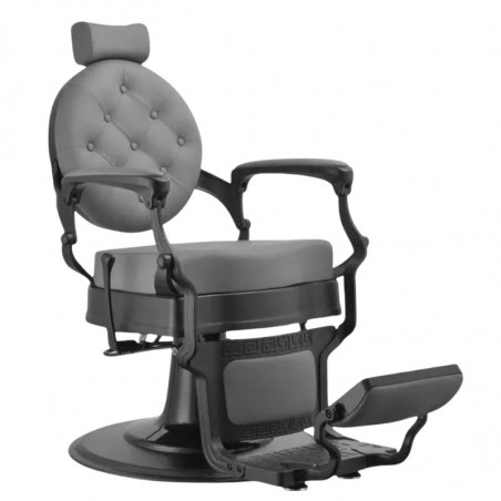 WEO RZBH024.A66 Sillón barbero Buzz negro gris