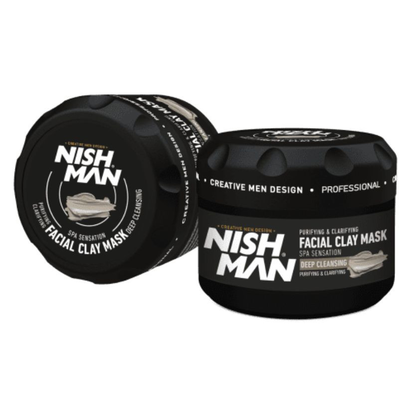 NIN, Mascarilla facial de arcilla Nishman 450 gr