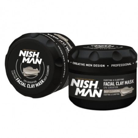 NIN, Mascarilla facial de arcilla Nishman 450 gr