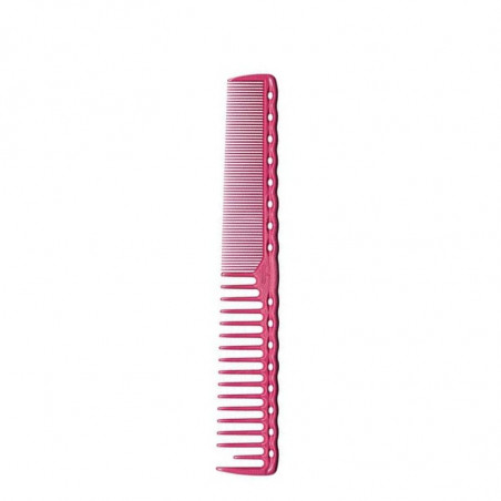 YS-332, peine peluquería púa ancha rosa 202 mm