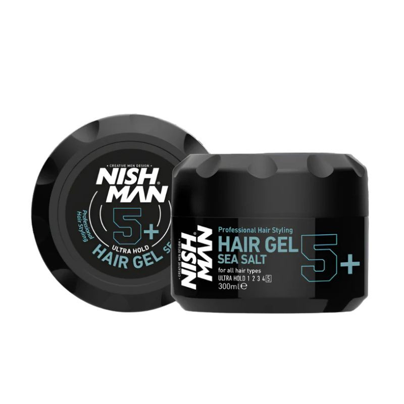 NMN 105 AM, Sea salt hair gel 5+ 300ml Nishman