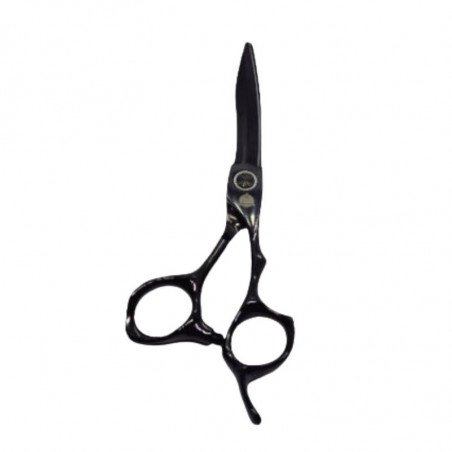 BLD BLSC-4001, Tijera de corte Black Bird Titanio negro 6'3"