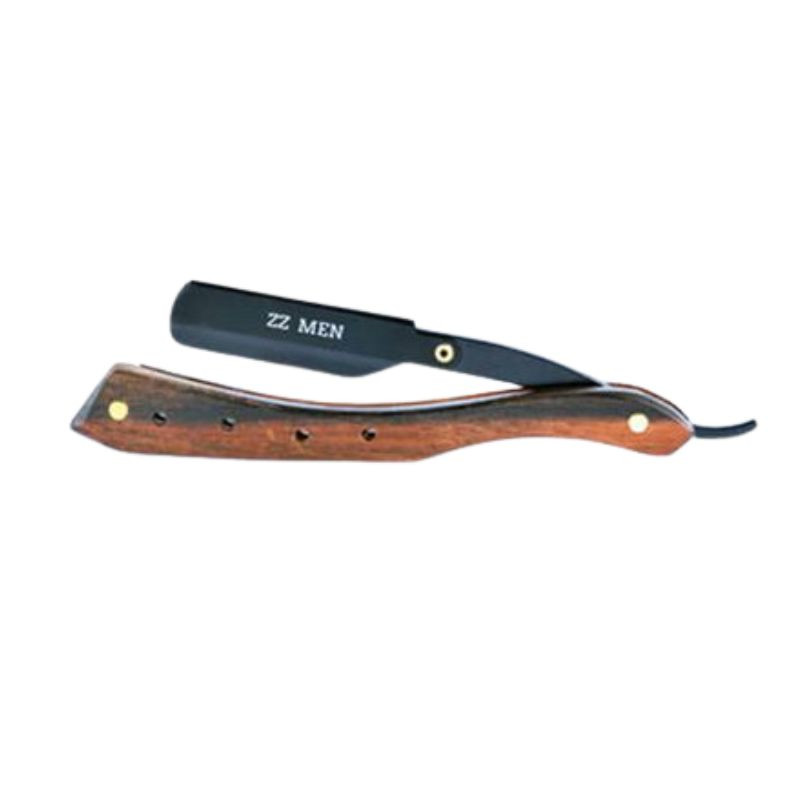 PB ZZCOR43845, navaja de peluqueria, navaja madera artisan classic