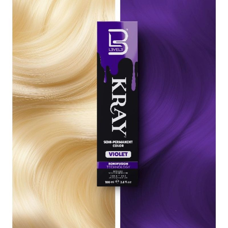 L3VEL06309, Kray coloración semipermanente violeta 100ml