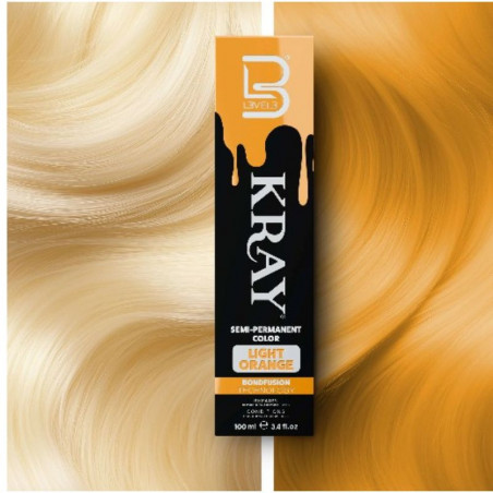L3VEL06312, Kray coloración semipermanente naranja claro 100ml