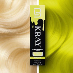 L3VEL06299, Kray coloración semipermanente verde eléctrico 100ml