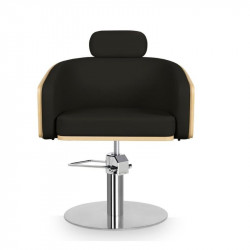 MIY ALYA BR, Sillón de tocador Alya BR base acero