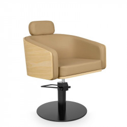 MIY ALYA BE BR, Sillón de tocador Alya base redonda