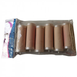 NEE 44122 99, 6 rulos de espuma color rosa claro tamaño mediano