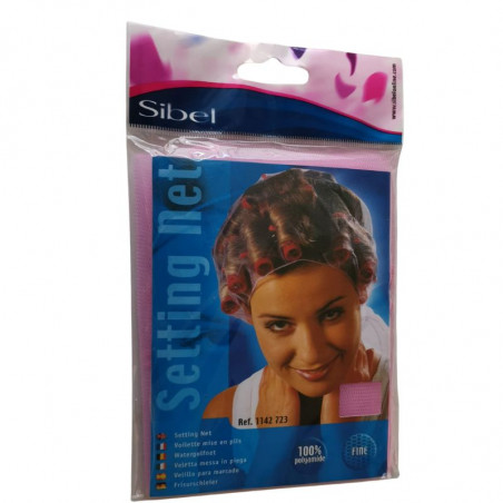 NEE 1142723-10, Redecilla Setting net para el pelo rosa