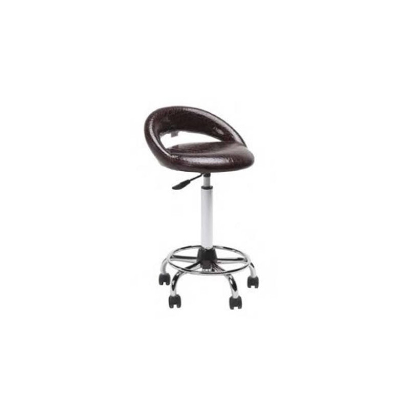 taburete profesional elite, taburete con respaldo para estetica